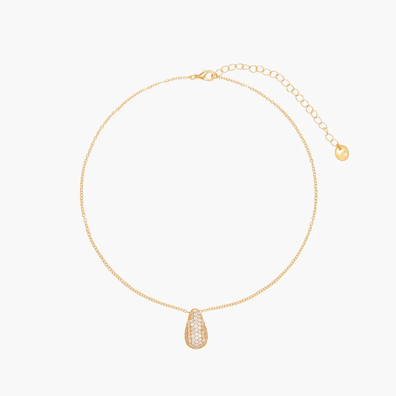 Lifestyle Cubic Zirconia Pendant Necklace for Women